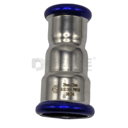 Пресс-муфта переходная MVI, 35х28 (нержавеющая сталь) 