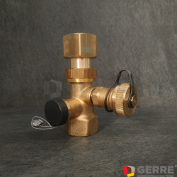 Expa-Con колпачковый клапан Ду 40, резьба со стороны бака Rp 1½ 