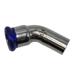 Пресс-угольник 45° ВН MVI, 15 (нержавеющая сталь) 