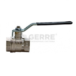 Кран шаровый Rubinetterie Bresciane Uni-Sfer серия 1500 1/2" вн/вн резьба, стальная рукоятка 