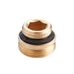 Переходник с прокладкой 1/2&quot;*3/4&quot; (под конус, для узлов вентильного типа) 