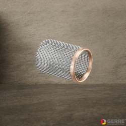 Одинарный сетчатый патрон Ду 20, (размер ячеек 0,6 мм) 