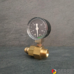 Манометр низкого давления с присоединительным элементом R 3/8&quot; x Rp 3/8&quot;с внутренним евроконусом 