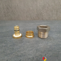 Cofit S присоединительный набор для ВР 1/2&quot;, 14x2мм x G 1/2&quot;НР 