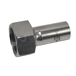 Вставка с ВР MVI, 15х1/2&quot; (нержавеющая сталь) 