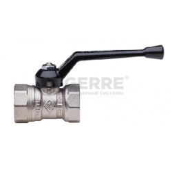 Шаровый кран Rubenetterie Bresciane UNI-SFER серия 1500 1/2", вн/вн резьба, алюминиевая рукоятка 