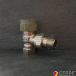 Термостатический вентиль серии &quot;ADV 6&quot; Ду 20, 3/4, угловой 