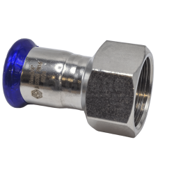 Пресс-фитинг с ВР MVI, 28x1/2" (нержавеющая сталь) 