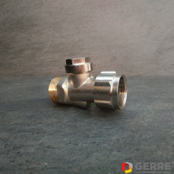 Вентиль на обратную подводку &quot;Combi 3&quot; 3/4НГ x 3/4 НР&quot; 