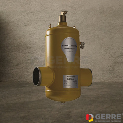 Сепаратор микропузырьков Spirovent Air DN 300 под сварку 