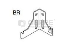 Настенный кронштейн K9.2 белый с пластиковой вставкой, правый
