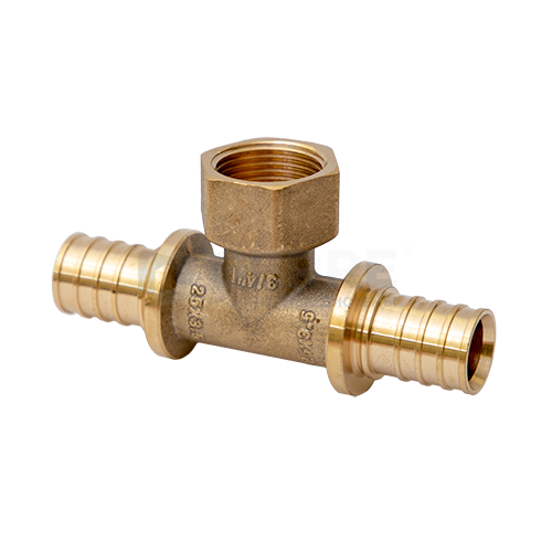 Тройник аксиальный с внутренней резьбой MVI 20x1/2"x20 Фитинг аксиальный MVI