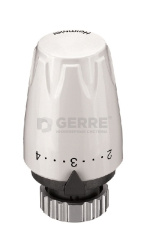 Термостатическая головка Heimeier DX, 6-28°C, настройка 1-5, белая 