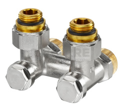Присоединительный узел Multiflex V ZB 1/2"НР x 3/4"НР, угловой, для опорожнения, артикул 1016292