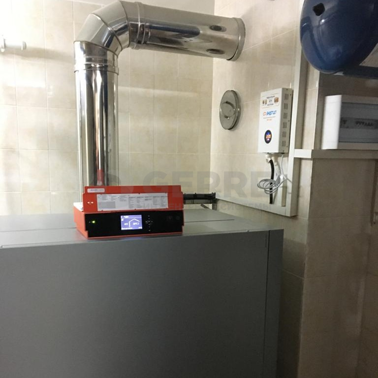 Котельная в частном доме с котлом Viessmann Vitogas 100F 59352
