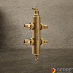 Гидравлический сепаратор Spirocross 1 1/2"/ 110°С/ латунь 