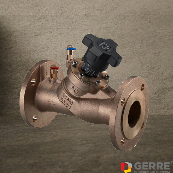 Регулирующий вентиль Hydrocontrol VFR Ду65, фланцевое присоединение, бронза Вентили Hydrocontrol