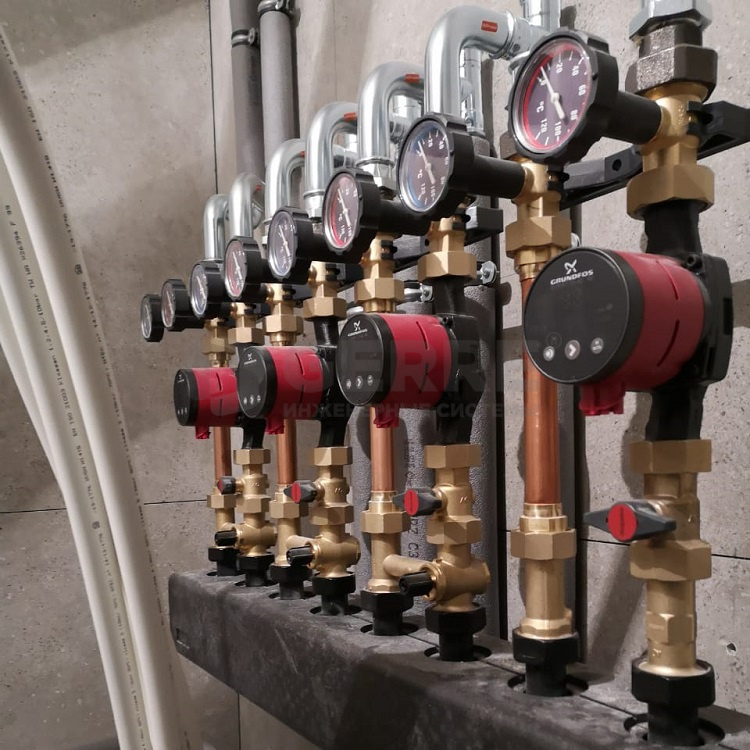 Котельная с Viessmann Vitocrossal и обвязкой KAN-therm Steel 45559