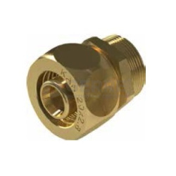 Соединитель латунный свинчиваемый с резьбой наружной UltraLine - 14 PH G1/2" 
