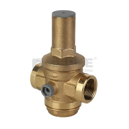 Редуктор давления поршневой MVI с выходом под манометр 1" PN25 Арматура безопасности MVI