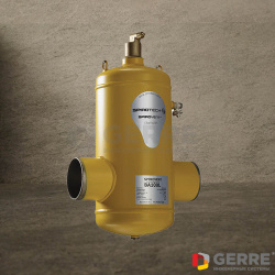Сепаратор микропузырьков Spirovent Air DN 80 под сварку 