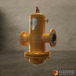 Сепаратор микропузырьков и шлама Spiroterm Spirocombi разъемный корпус DN 125 под фланец 