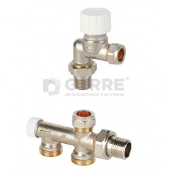 Узел бокового подключения MVI 1/2"x3/4" Евроконус 