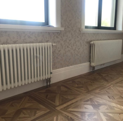 Радиатор стальной трубчатый Irsap TESI, высота 0565, 3 трубки, 22 секции, подключение Т25, цвет белый (новый арт. RR305652201A425N) 