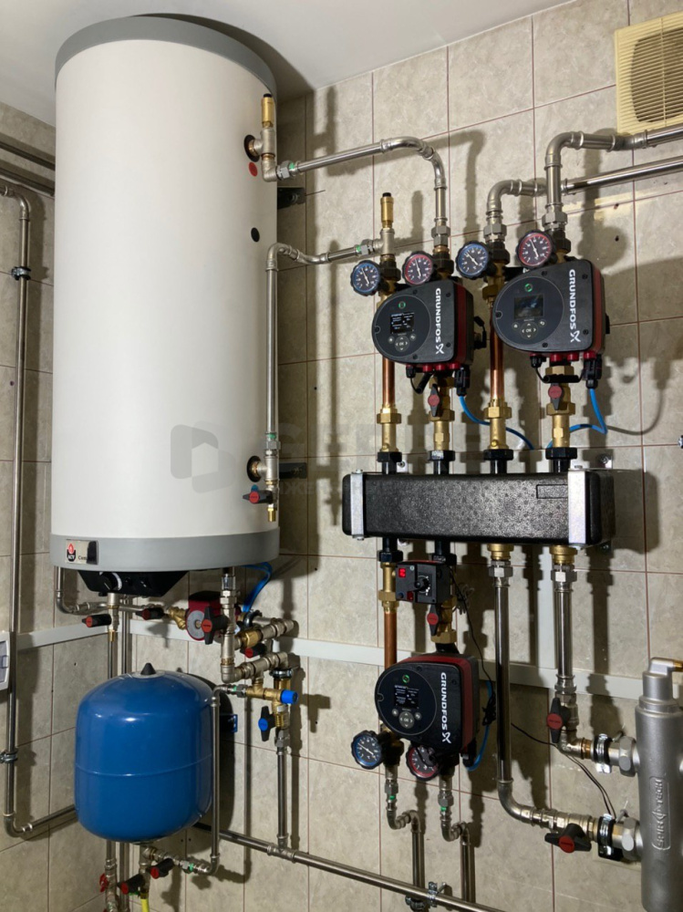 Котельная в загородном доме с Viessmann Vitopend 50548