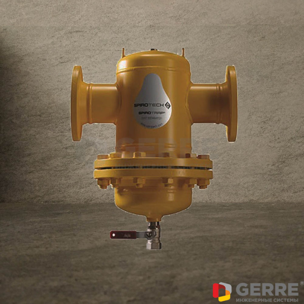 Сепаратор шлама Spirotrap Hi-flow / разъемный корпус / DN 250 / под фланец SpiroTrap
