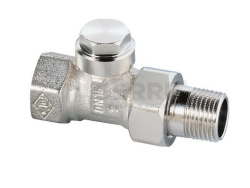 Радиаторный запорно-регулирующий клапан Heimeier Regulux, проходной, Dn 20, (Rp3/4") 