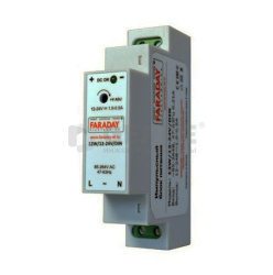 Блок питания на DIN рейку 12-24V, 12W 
