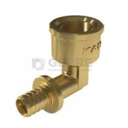 Отвод латунный 90° с резьбой внутренней UltraLine 14 PB Rp3/4" 