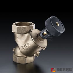 Регулирующий вентиль Hydrocontrol VTR Ду65, 2 1/2 "ВР, бронза, c заглушками 