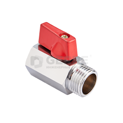 Кран шаровый мини MVI 1/2" внутренняя-наружная 