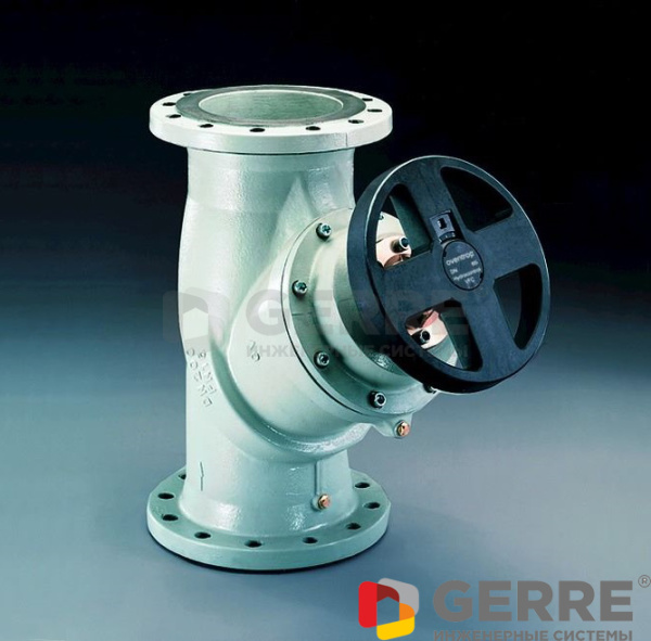 Регулирующий вентиль Hydrocontrol VFC Ду200, фланцевое соединение, 2 ниппеля Вентили Hydrocontrol