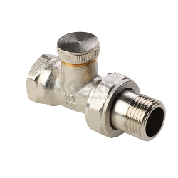 Клапан настроечный прямой с самоуплотняющимся кольцом MVI 1/2" 