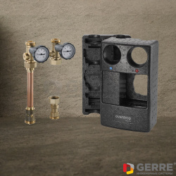 Система обвязки котла "Regumat S-180" DN 25,без насоса, с универсальной теплоизоляцией 