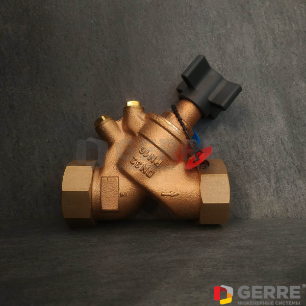 Запорный вентиль Hydrocontrol ATR Ду10,5/8 НР, бронза Вентили Hydrocontrol