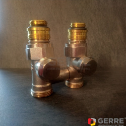 Присоединительный узел Multiflex V CE 1/2"НР x 3/4"НР,  для опорожнения 