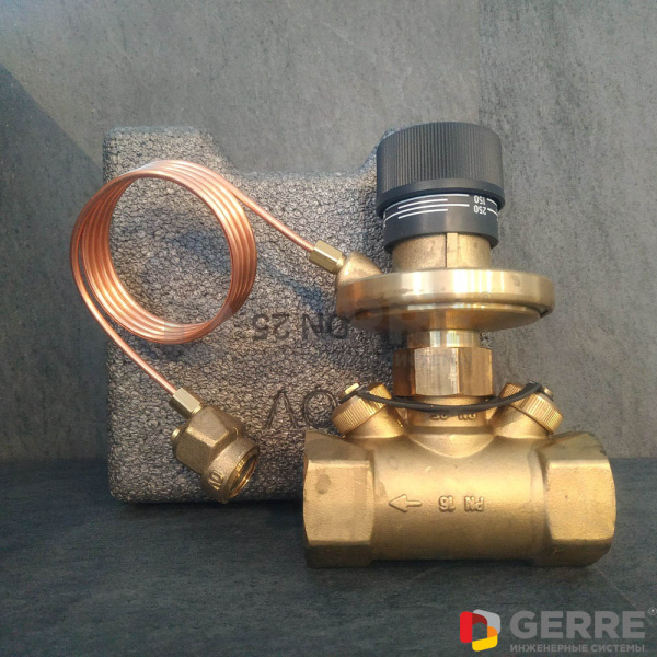 Регулятор перепада давления „Hycocon DTZ“ 50-300мбар, DN25, 1"ВР Вентили Hycocon