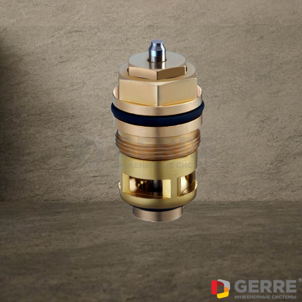 Вентильная вставка для систем охлаждения, открывается при повышении температуры Запчасти для термостатических вентилей