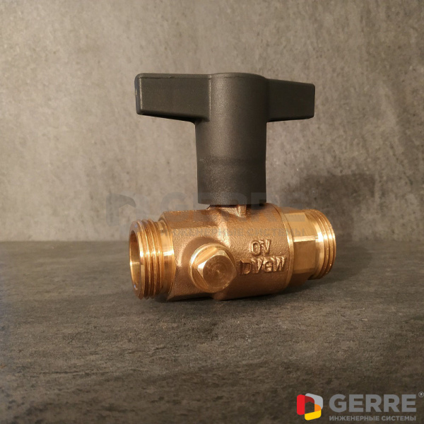 Шаровый кран для систем питьевого водоснабжения Optibal TW Ду20, 1"ВР, бронза Краны шаровые Optibal