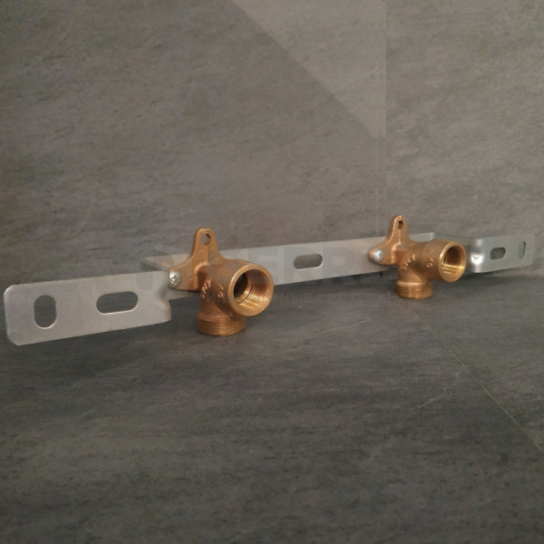 Cofit S монтажная шина с отводами G 3/4"НР x Rp 1/2" x 153мм Oventrop