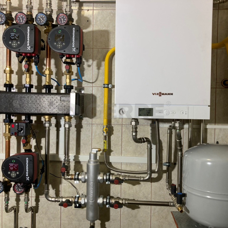 Котельная в загородном доме с Viessmann Vitopend 50540