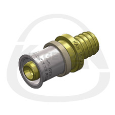 Соединитель переходной Press х Push, 14x2/ 16x2 