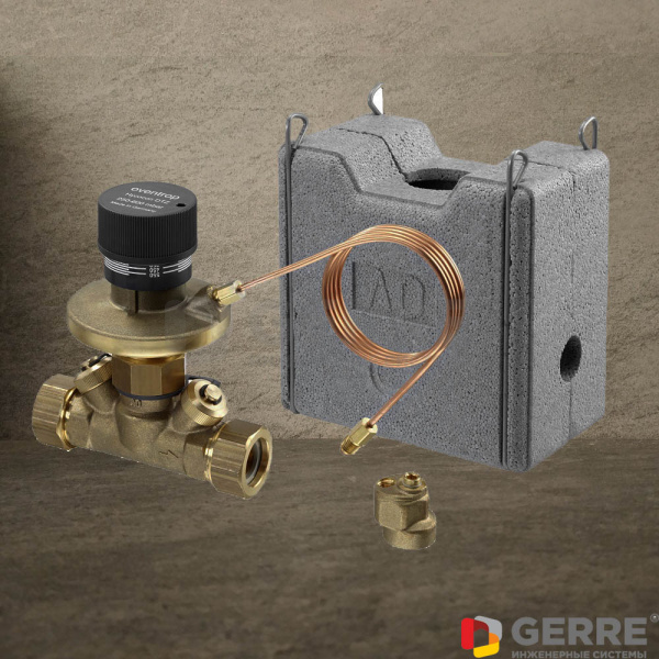 Регулятор перепада давления „Hycocon DTZ“ 250-600мбар, DN20, 1 "НР Вентили Hycocon