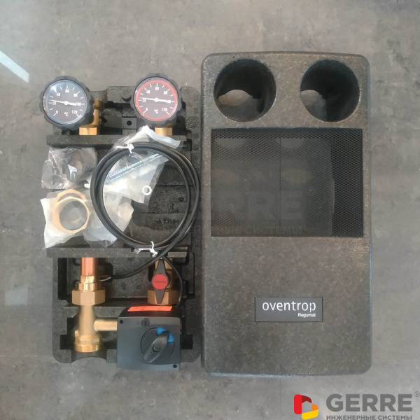 Система обвязки котла "Regumat M3-180" Ду 25 1", с краном, с сервоприводом, без насоса Обвязка для котлов Regumat