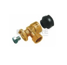 Отвод фиксируемый с резьбой наружной KAN-therm G1/2" 