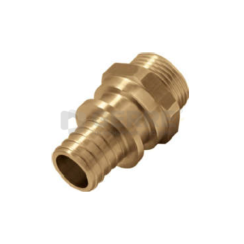 Соединитель под натяжное кольцо с НР 18x2,5 G1/2" Фитинги и комплектующие для труб из сшитого полиэтилена KAN-therm (Польша)